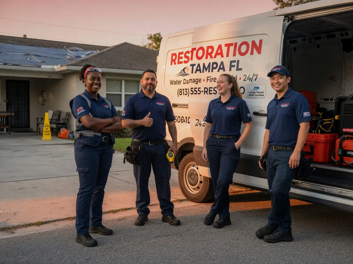 Water Damage Restoration company in Powhatan, LA